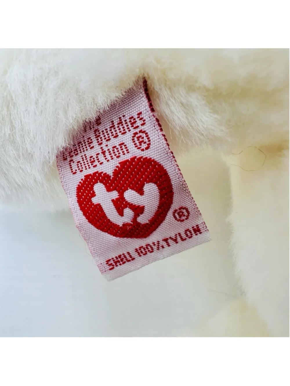 Ty Beanie Buddy CHILLY the Polar Bear w/ Ear Tag 13 Inch Stuffed Animal Plush